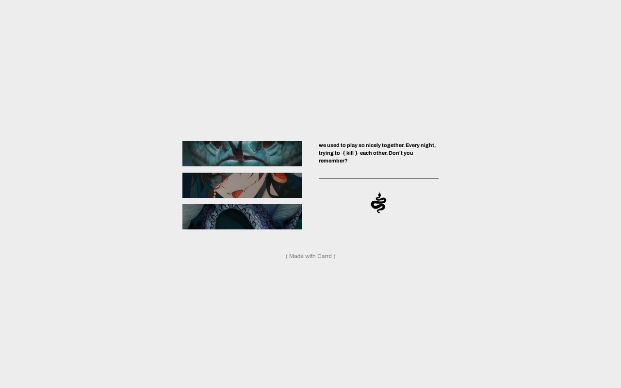 Carrd profile picture for @hissed